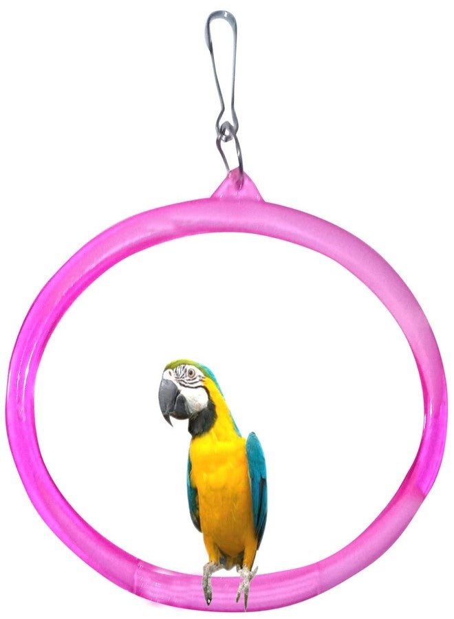 One Top New Classic Colorful Swing Bird Toy, Chew Toy for Birds Plastic Chew Toy for Bird Pack of 1 - Image 1
